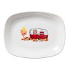 Retired Trailer Harvest 12 Inch Large Rectangular Platter